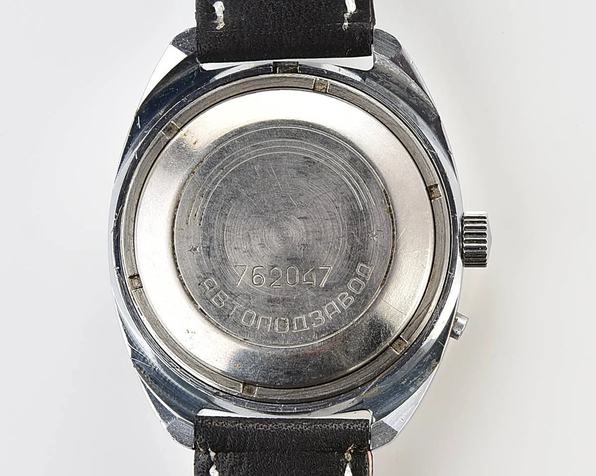 Large Slava Soviet mechanical vintage watch – automatic self winding movement