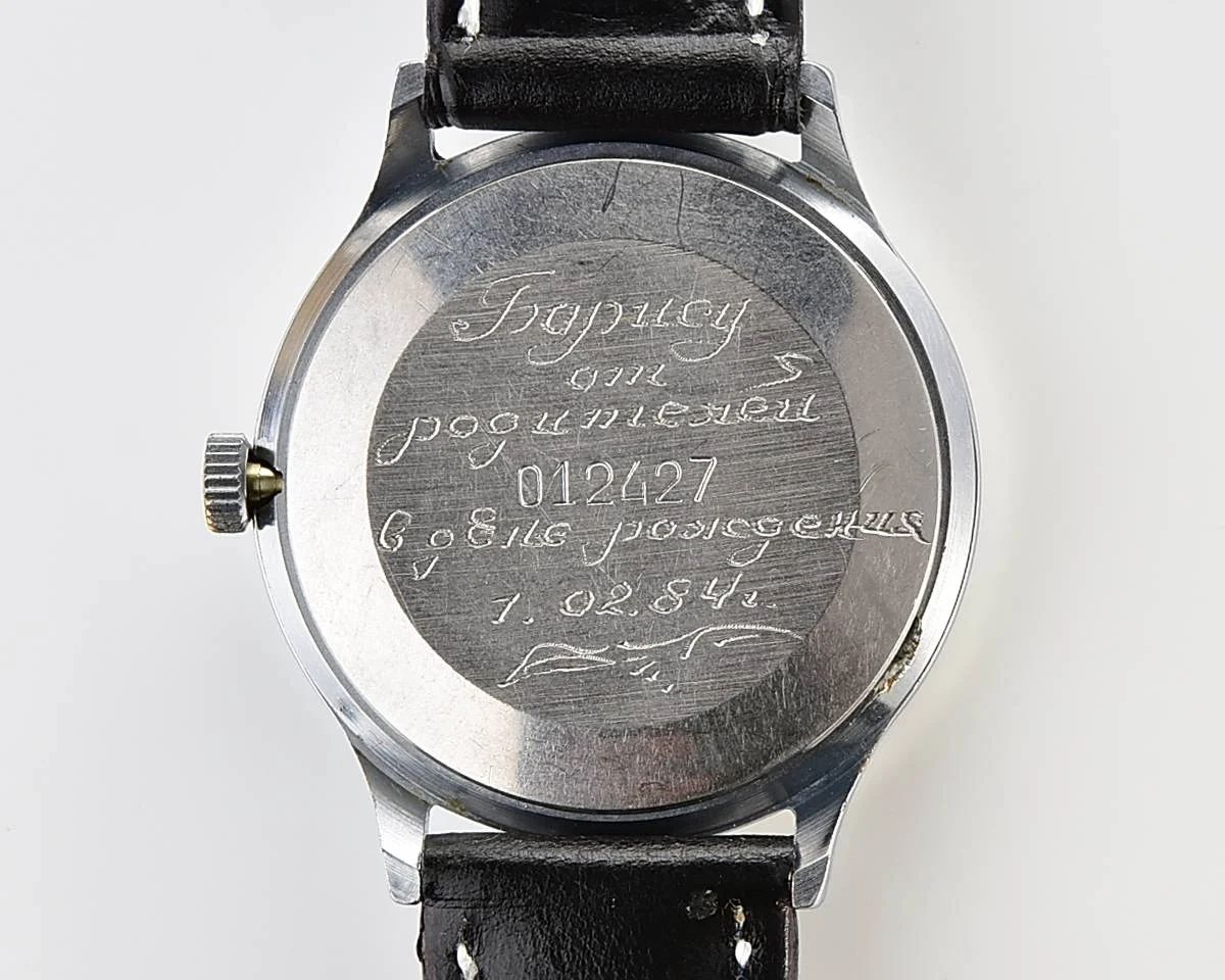Slava Soviet vintage mechanical watch