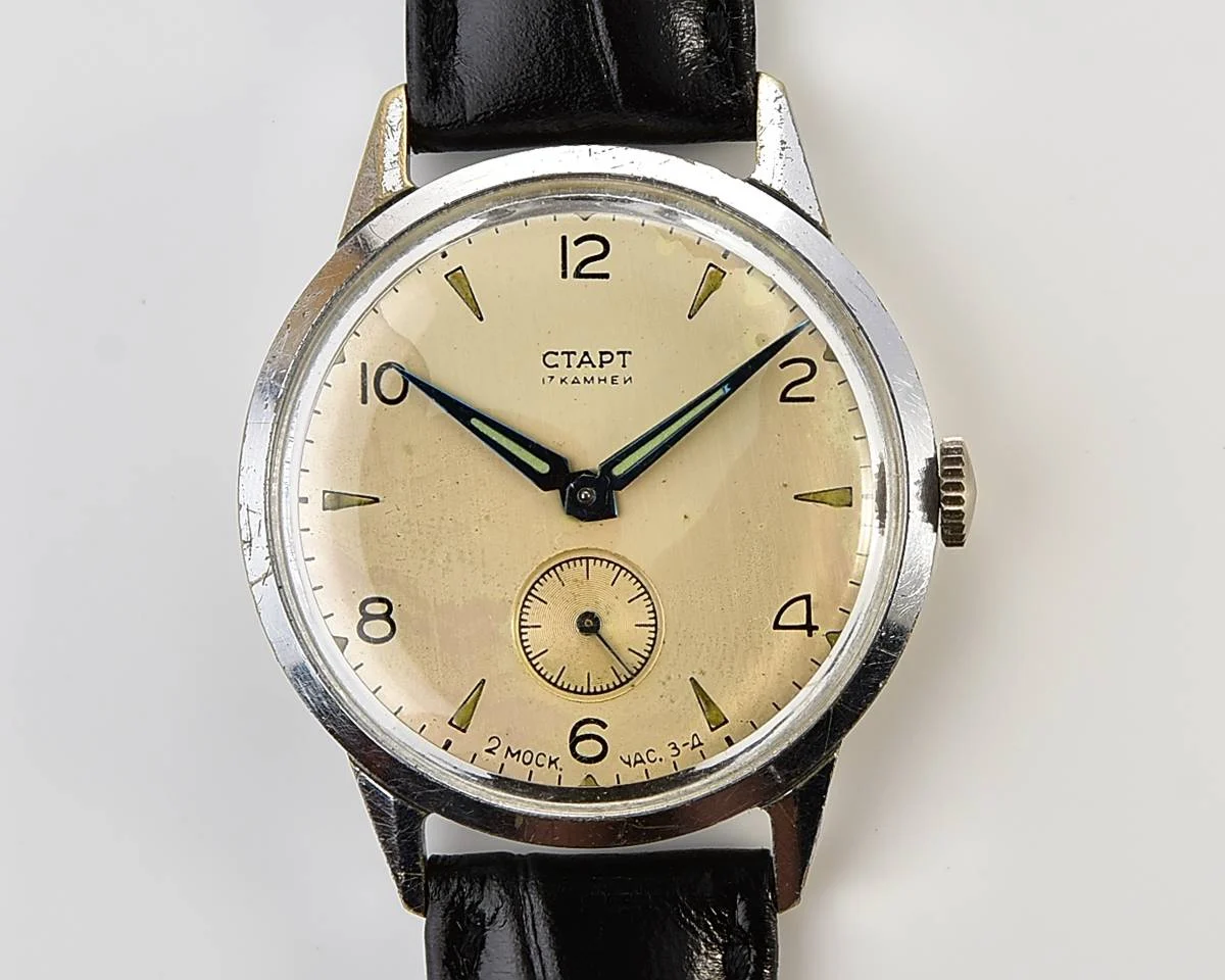 Excellent Start vintage classical mechanical watch, from 2nd quarter of 1957