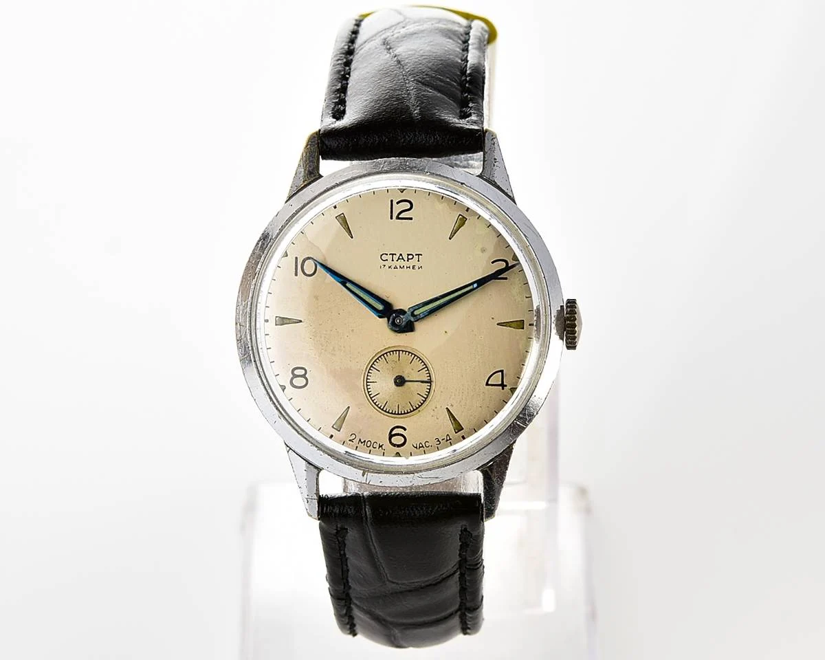 Excellent Start vintage classical mechanical watch, from 2nd quarter of 1957
