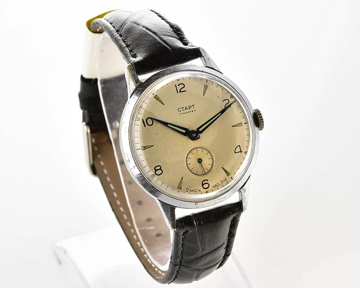 Excellent Start vintage classical mechanical watch, from 2nd quarter of 1957