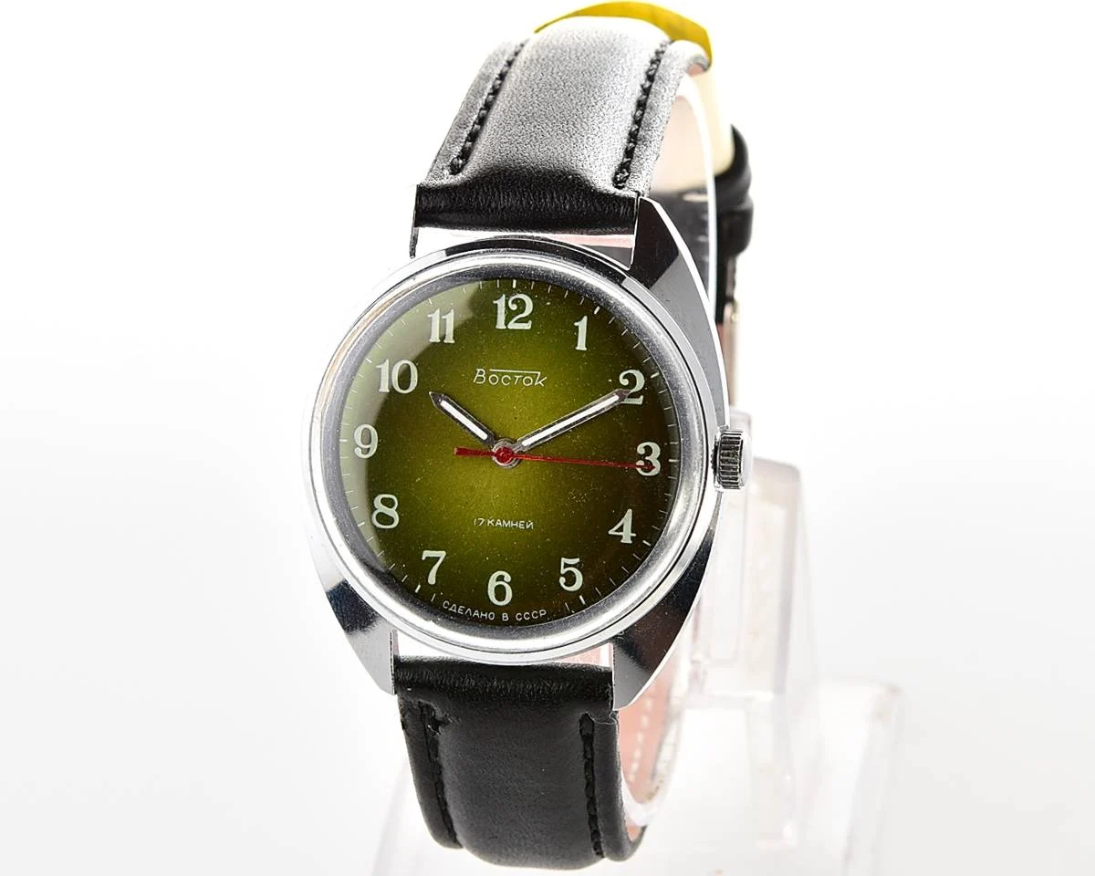 Soviet Vostok mechanical wrist watch