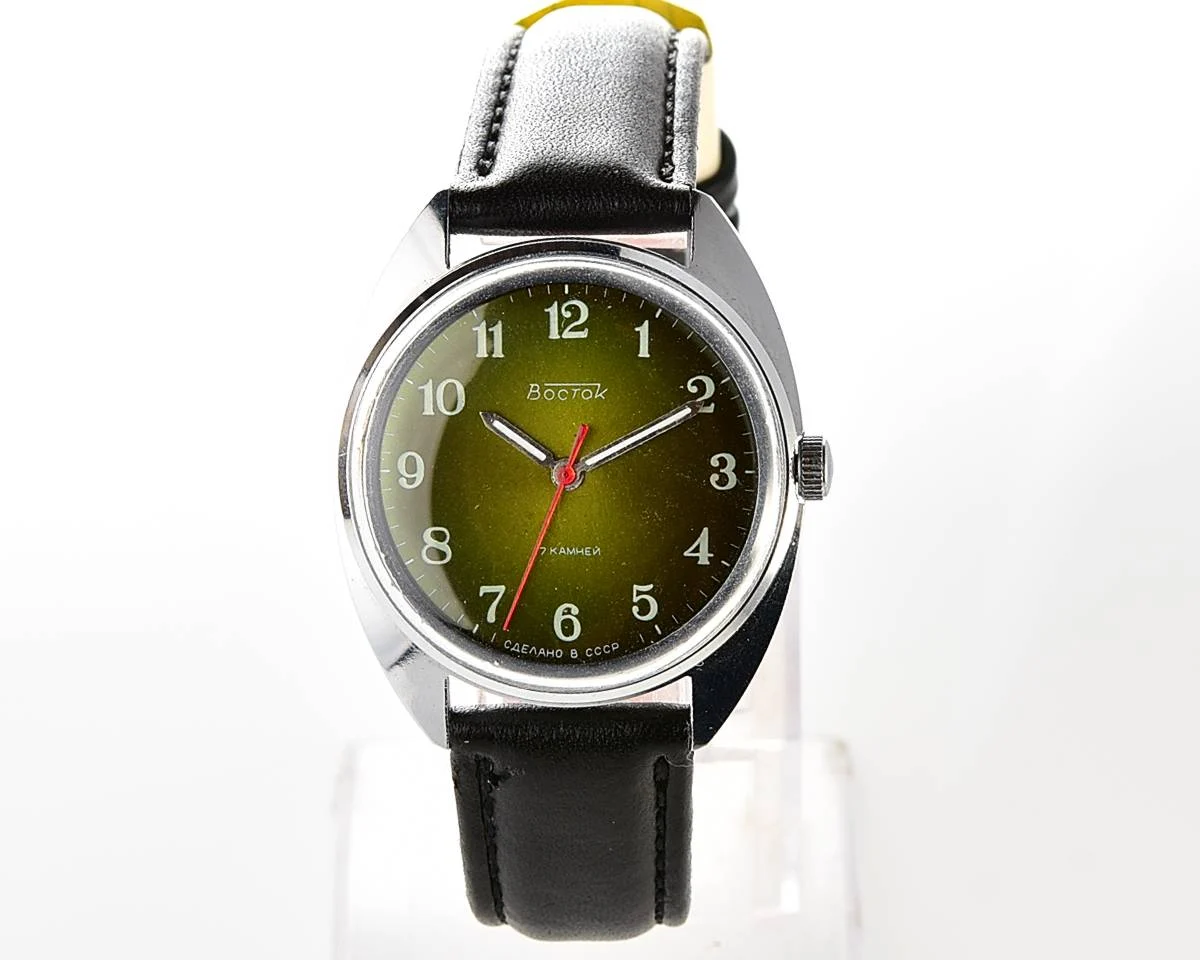 Soviet Vostok mechanical wrist watch