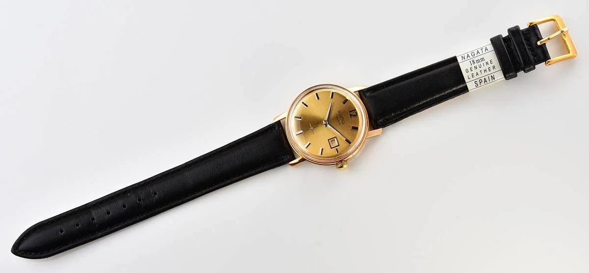 Excellent Soviet Vostok mechanical gold-plated wrist watch