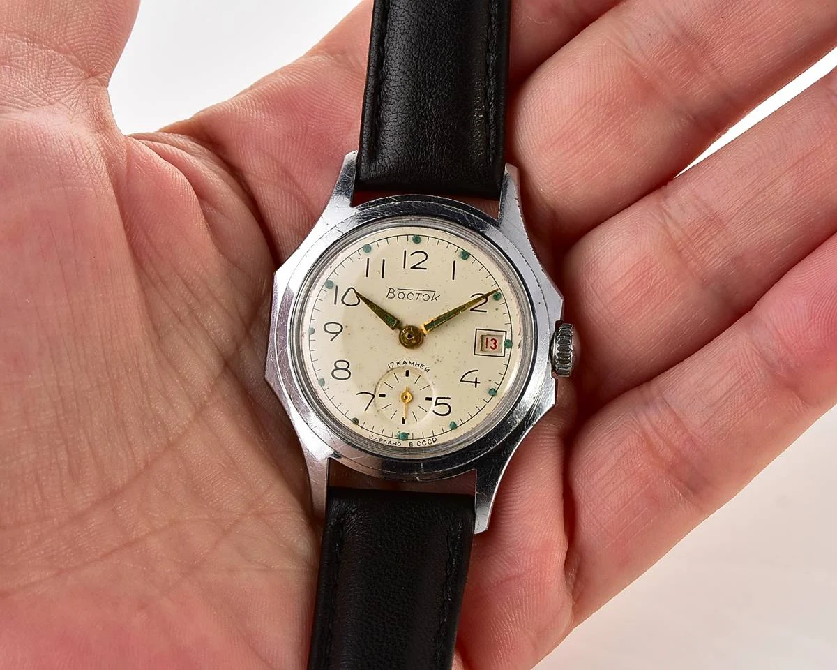 Soviet vintage Vostok mechanical watch