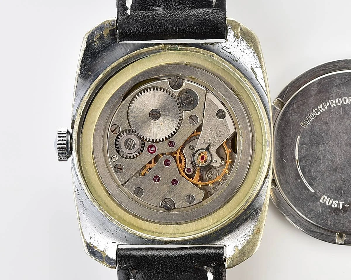 Export Wostok (Vostok) mechanical watch with beautiful textured teal dial