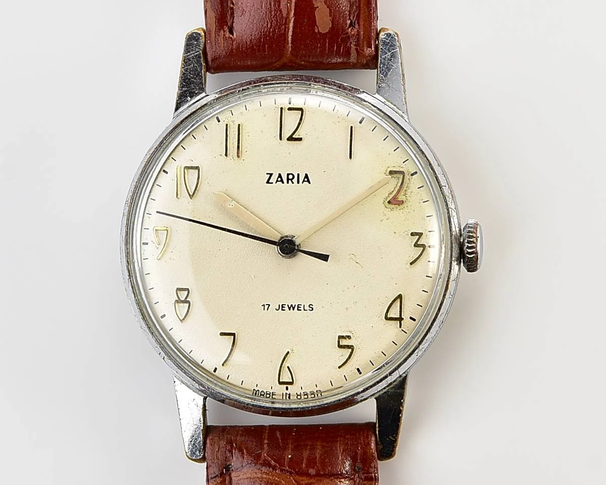 Vintage Soviet mechanical Zaria watch