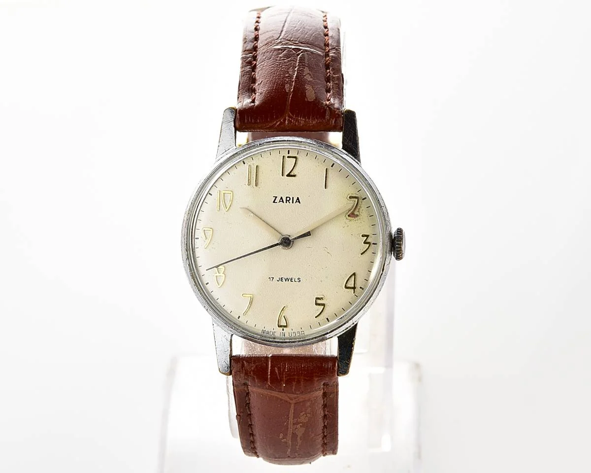 Vintage Soviet mechanical Zaria watch