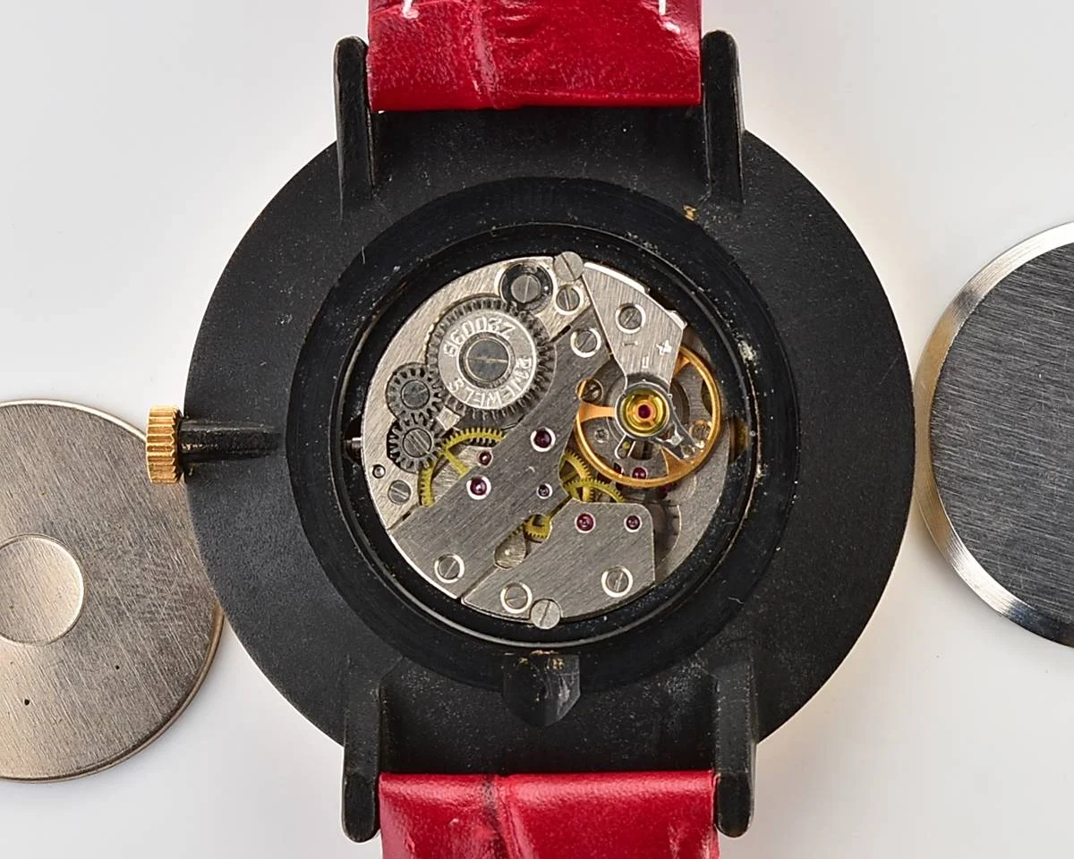 Large Soviet mechanical watch Zaria with Coat of arms of the USSR