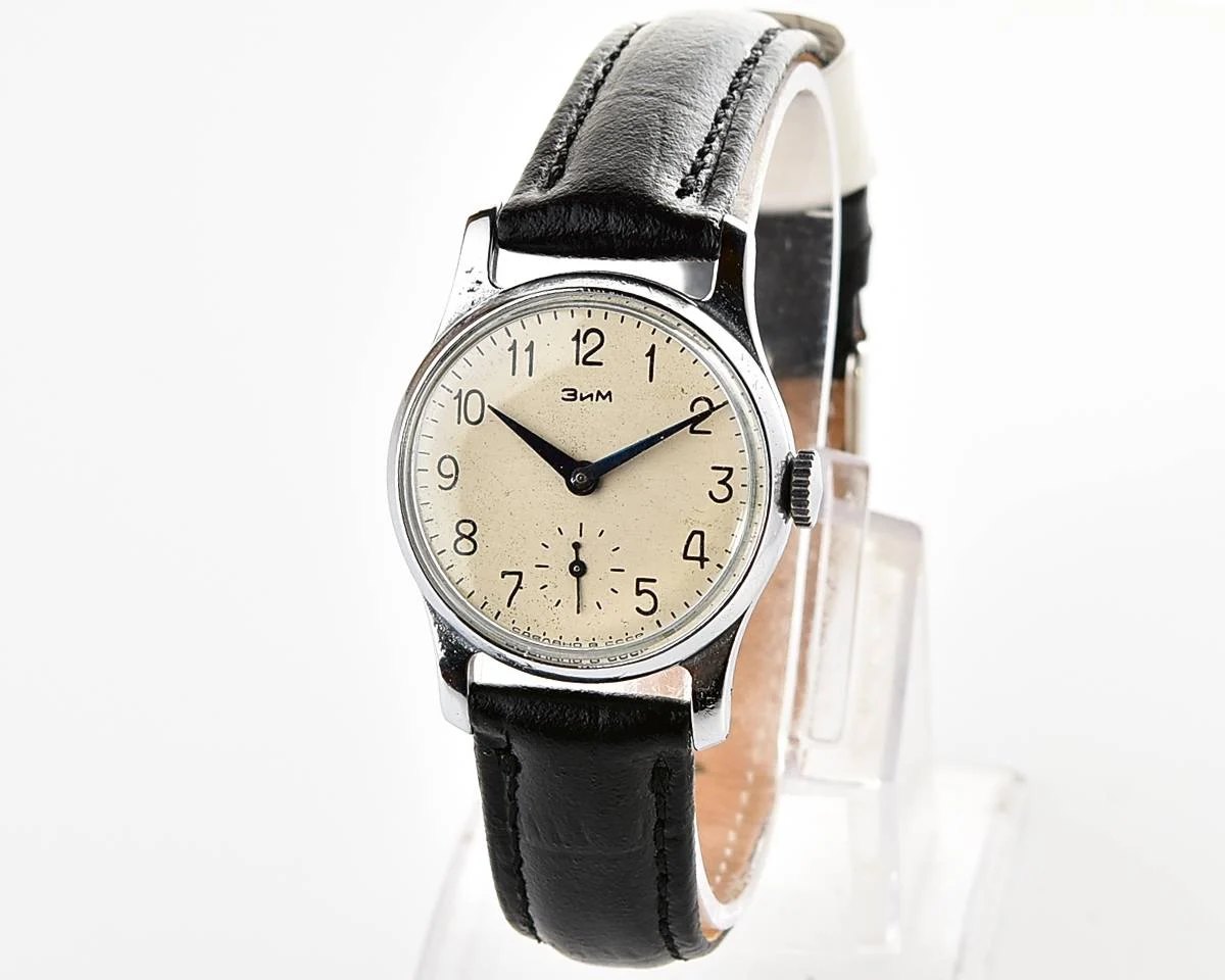 Excellent vintage Soviet ZiM mechanical watch