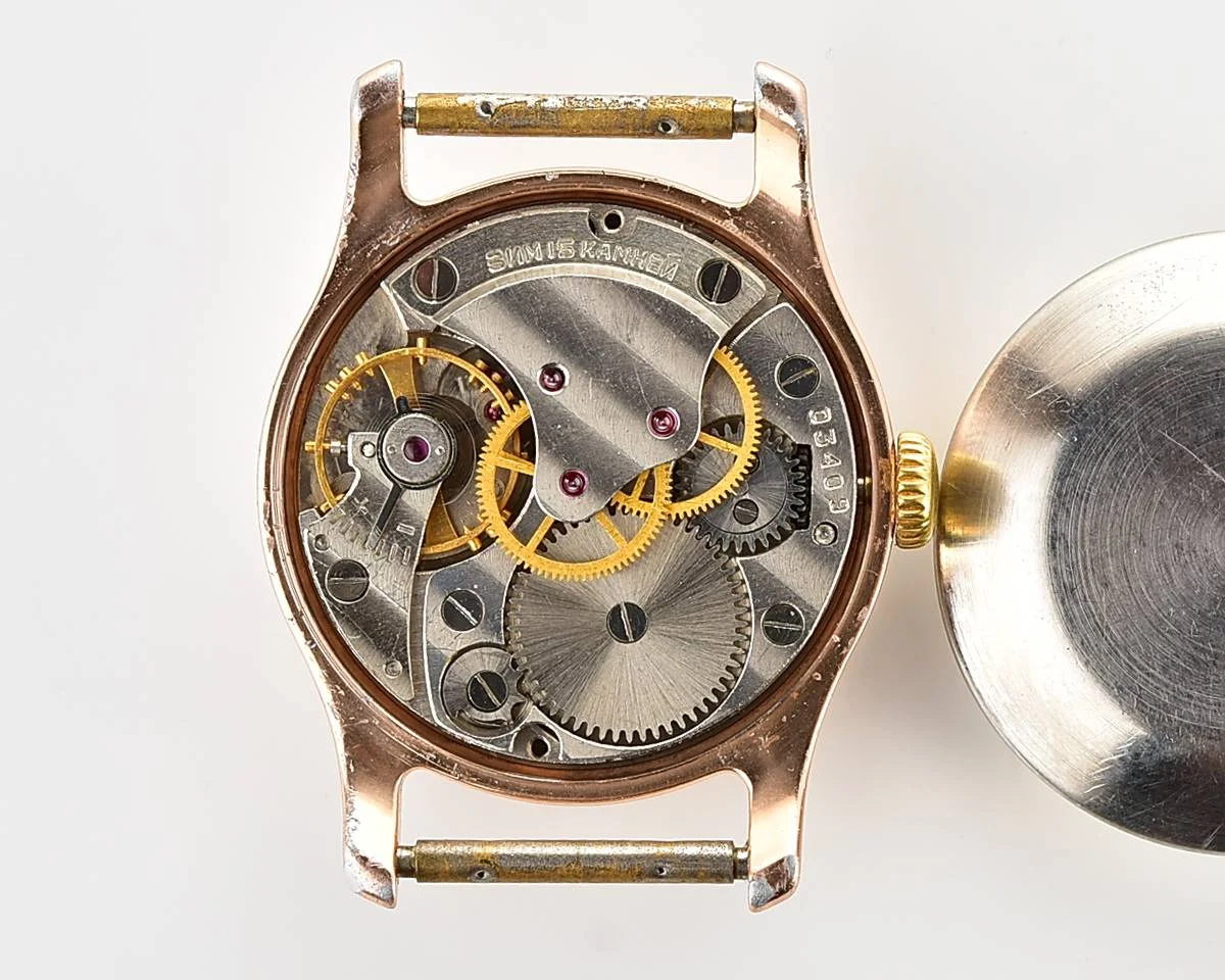 ZiM Soviet mechanical watch with central seconds hand
