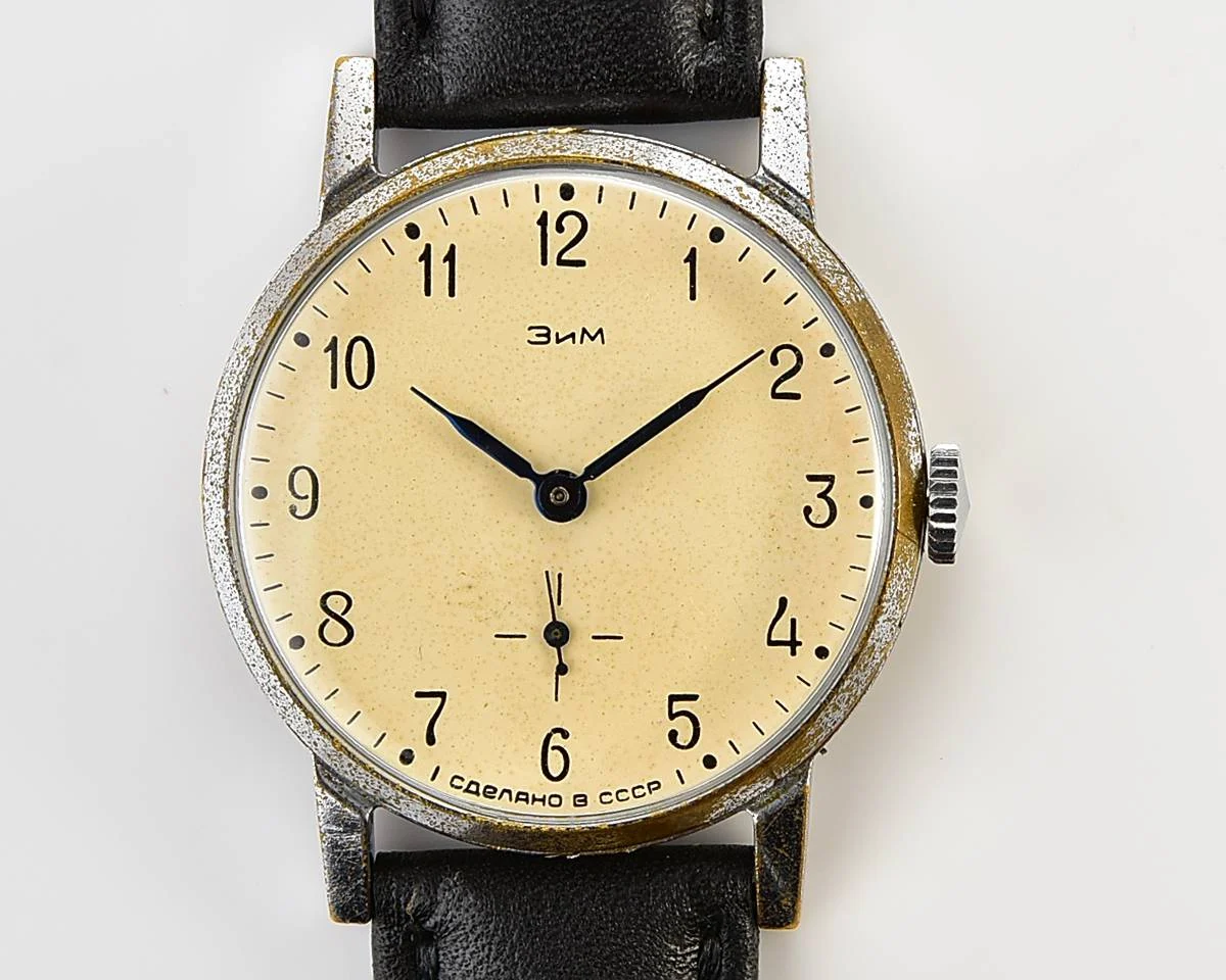 Pobeda Soviet mechanical wrist watch