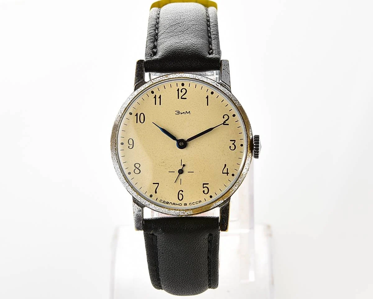 Pobeda Soviet mechanical wrist watch