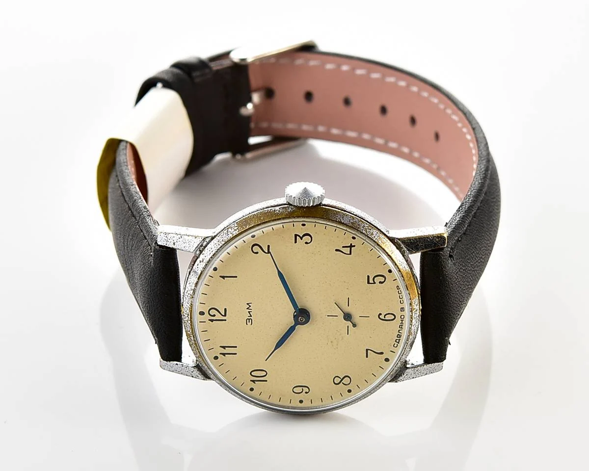 Pobeda Soviet mechanical wrist watch