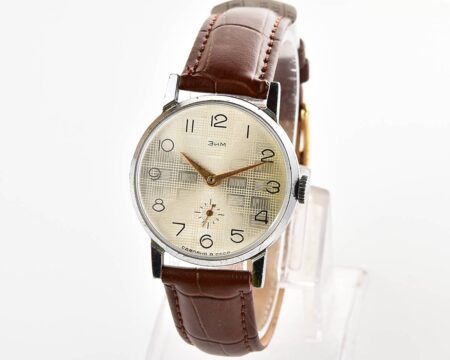 ZiM soviet mechanical watch with unusual dial