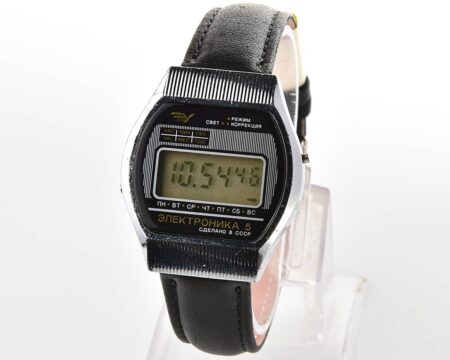 Digital vintage USSR wrist watch Elektronika 5