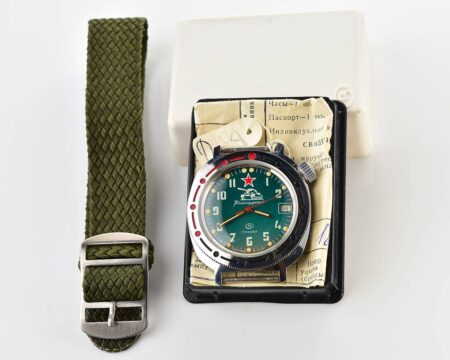 TIME CAPSULE: Vostok Komandirskie TANK mechanical watch – new old stock(NOS)!