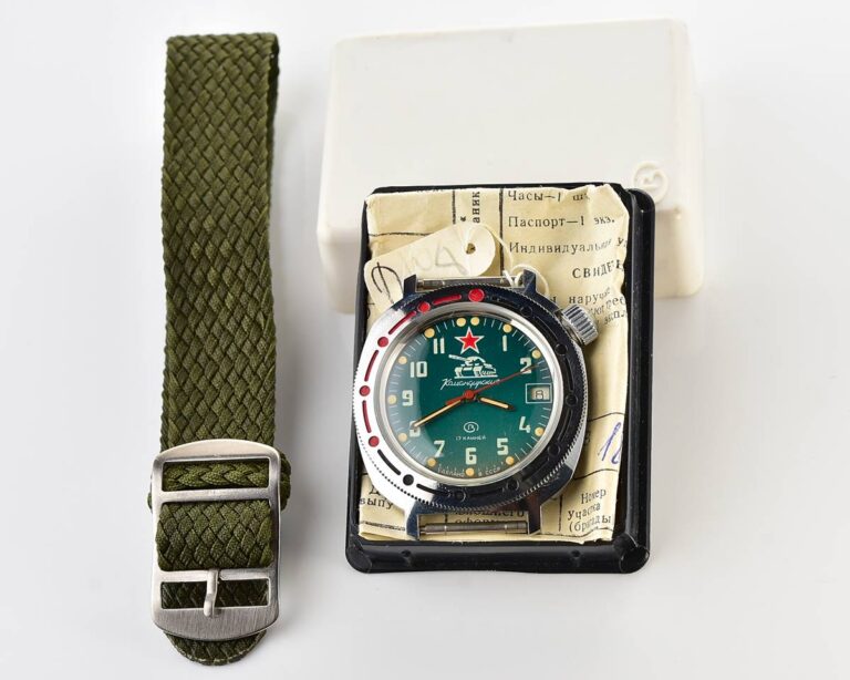 TIME CAPSULE: Vostok Komandirskie TANK mechanical watch – New Old Stock(NOS)!
