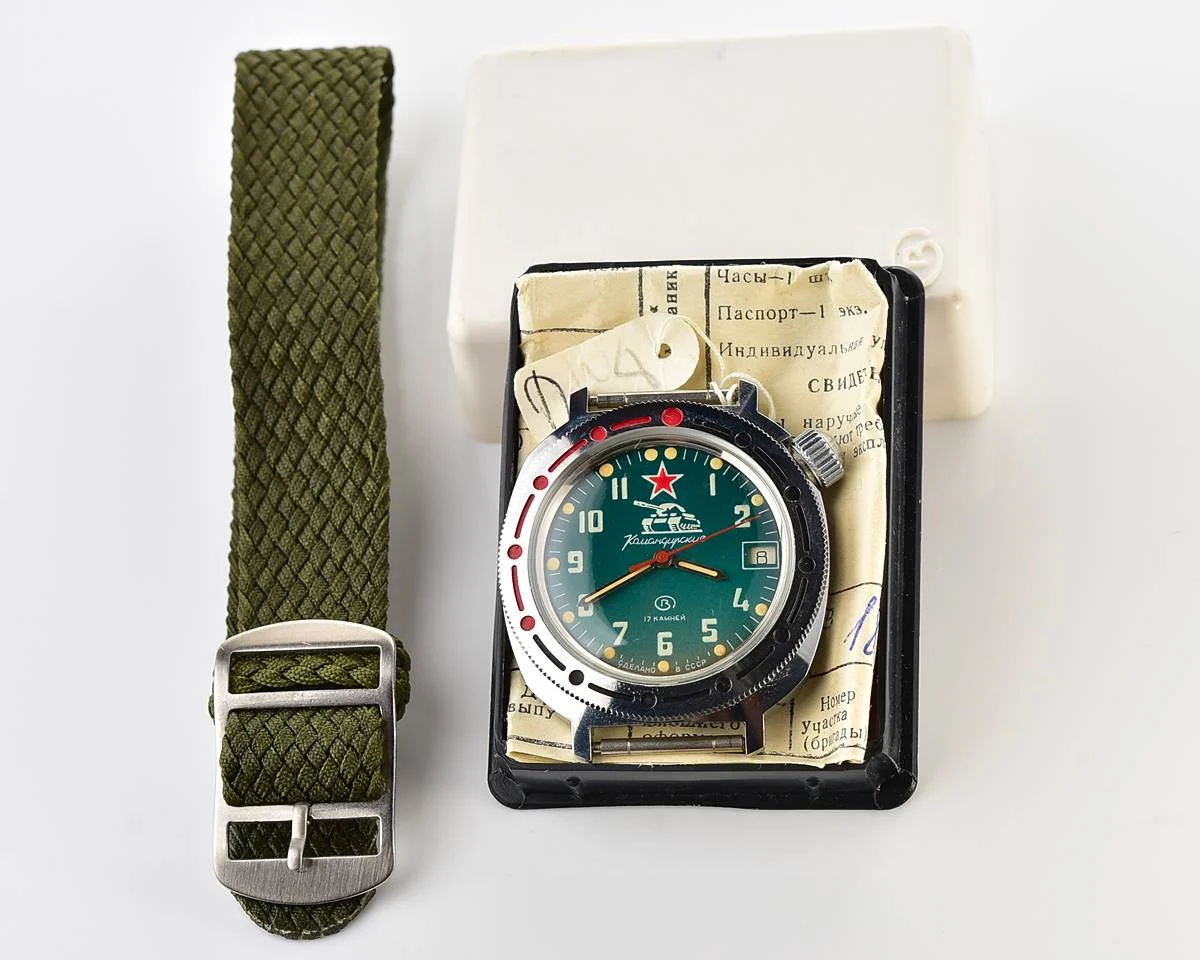 TIME CAPSULE: Vostok Komandirskie Tank mechanical watch – New Old Stock (NOS)!
