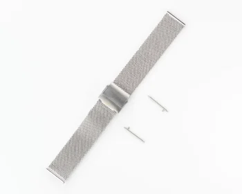 Milanese mesh stainless steel 18mm watch bracelet