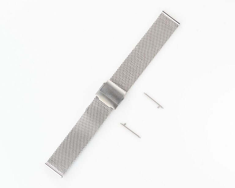 Milanese mesh stainless steel 18mm watch bracelet