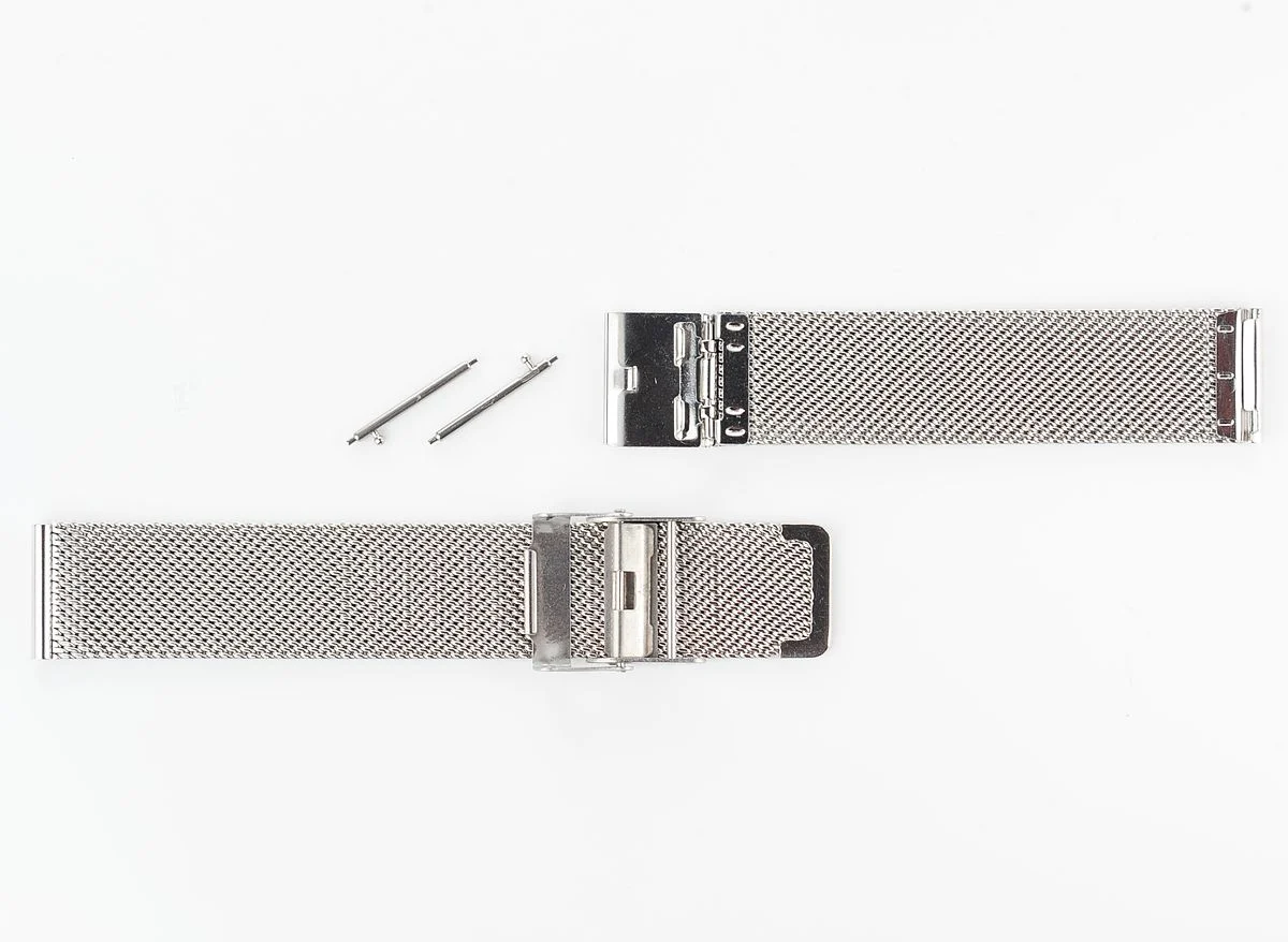 Milanese mesh stainless steel 18mm watch bracelet