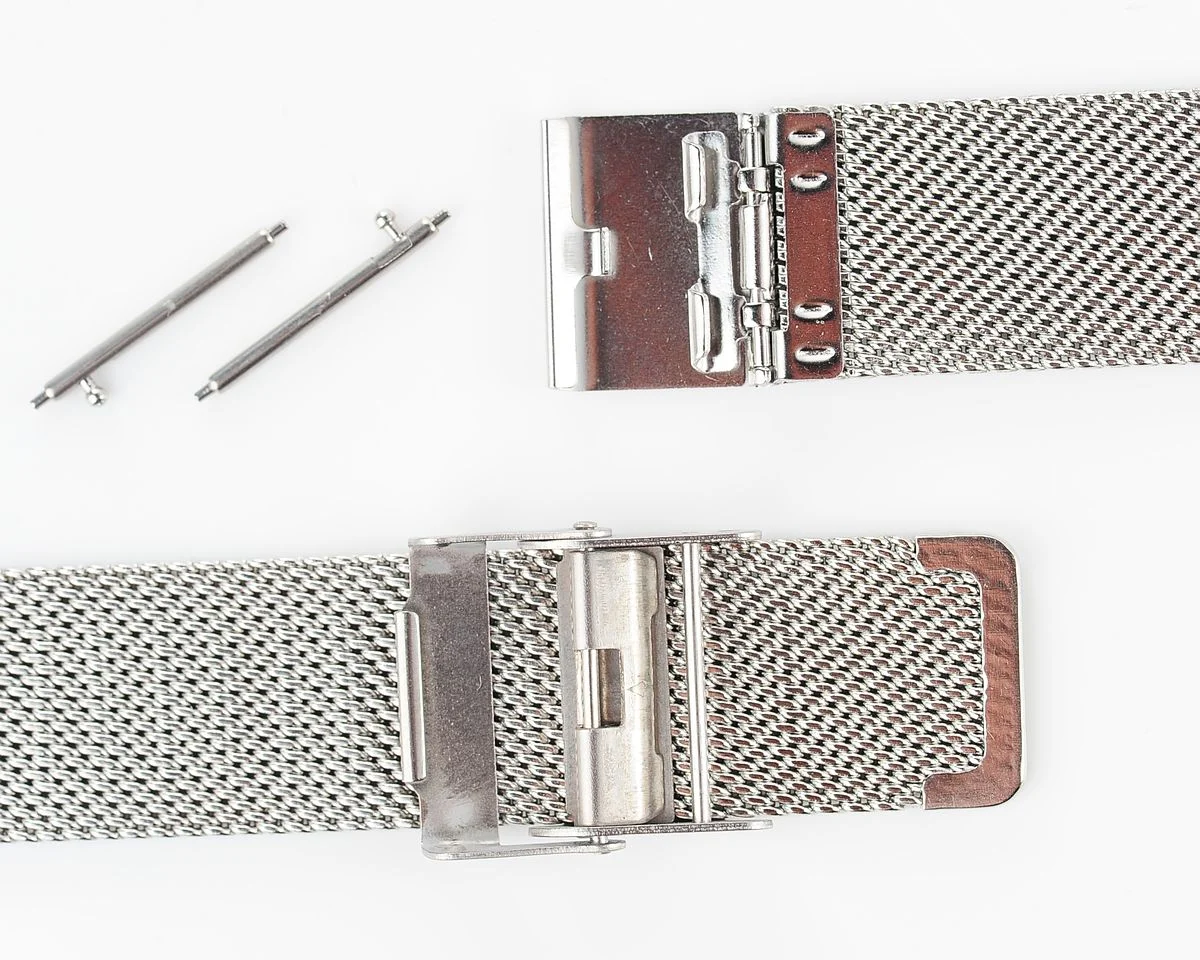 Milanese mesh stainless steel 18mm watch bracelet