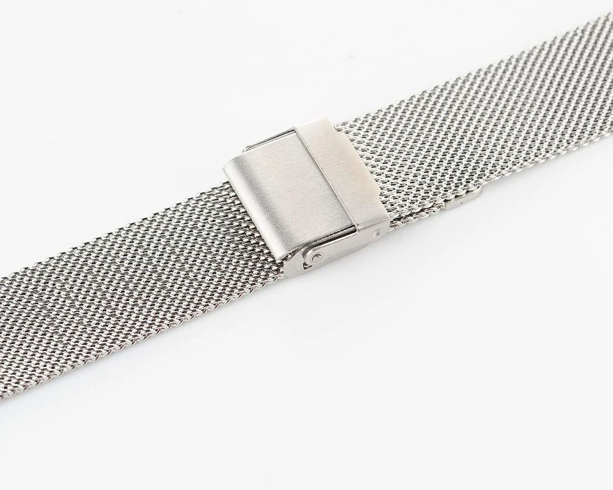 Milanese mesh stainless steel 18mm watch bracelet