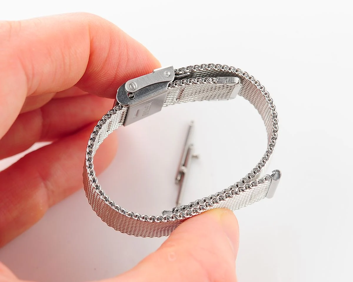 Milanese mesh stainless steel 18mm watch bracelet