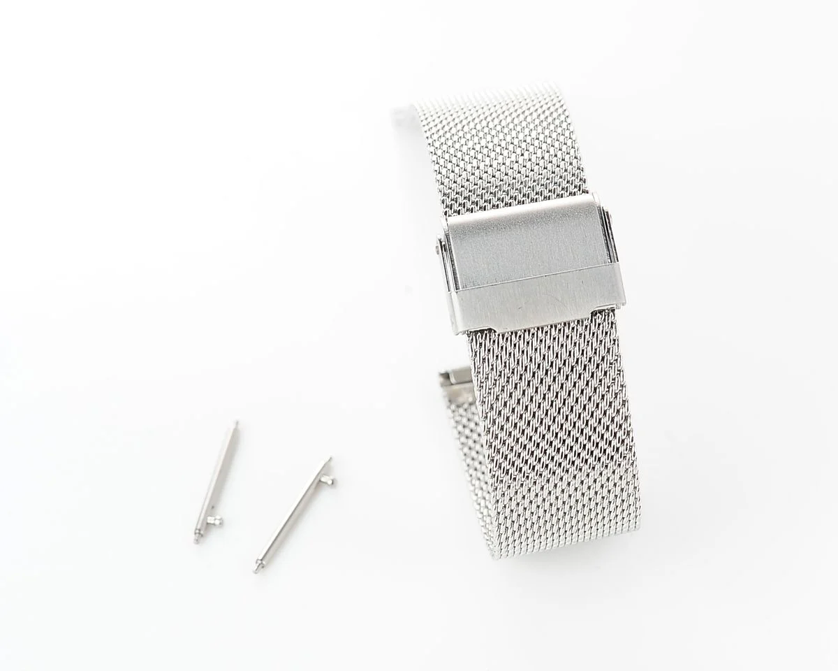 Milanese mesh stainless steel 18mm watch bracelet