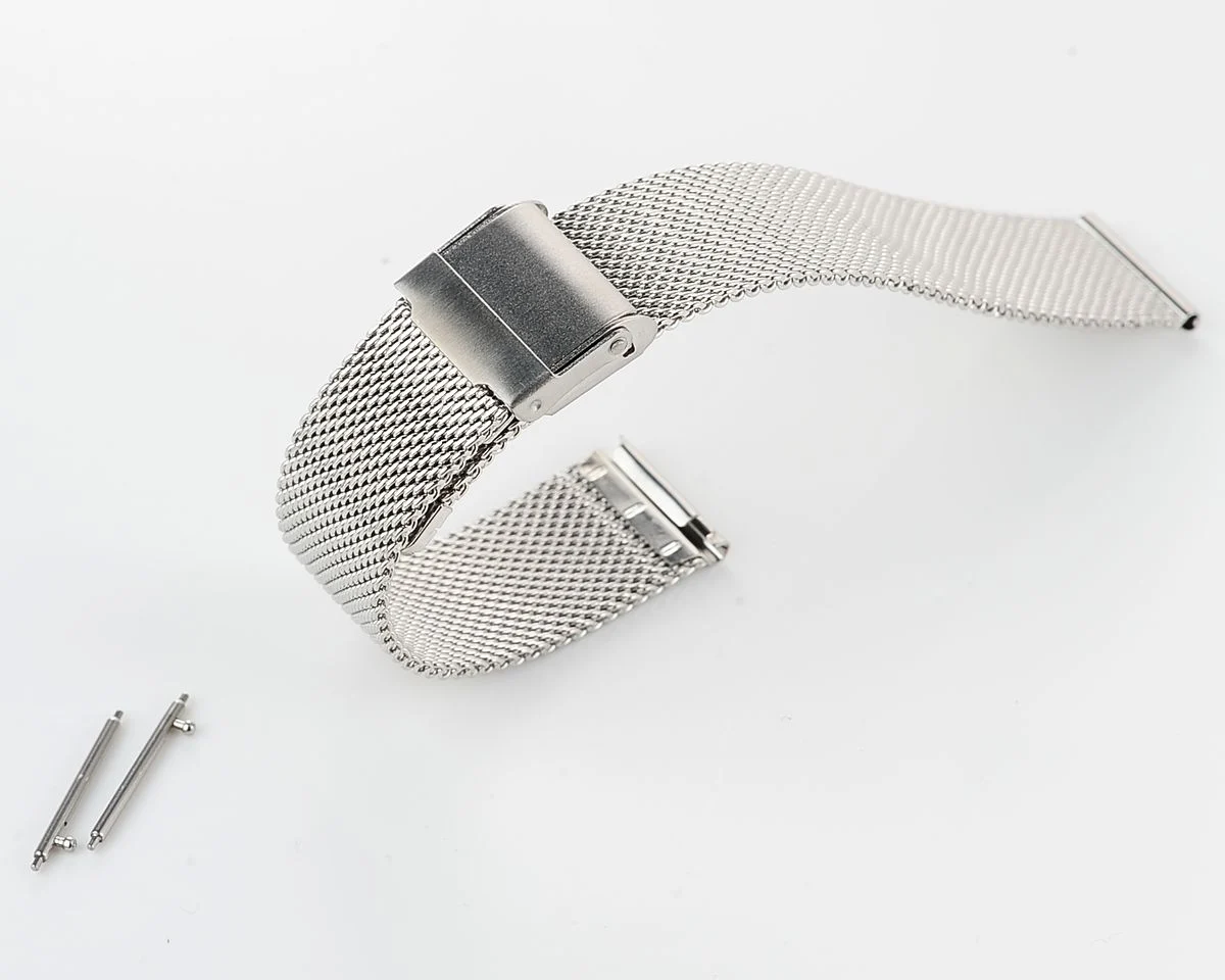 Milanese mesh stainless steel 18mm watch bracelet