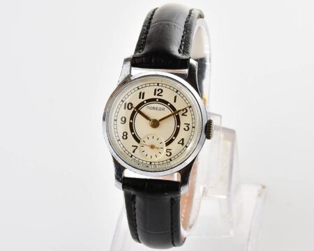 Vintage soviet mechanical watch POBEDA