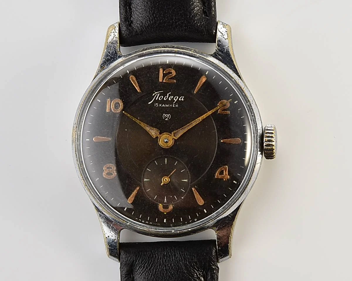 Vintage Soviet mechanical Pobeda watch, 2MChZ from 4th quarter 1958!