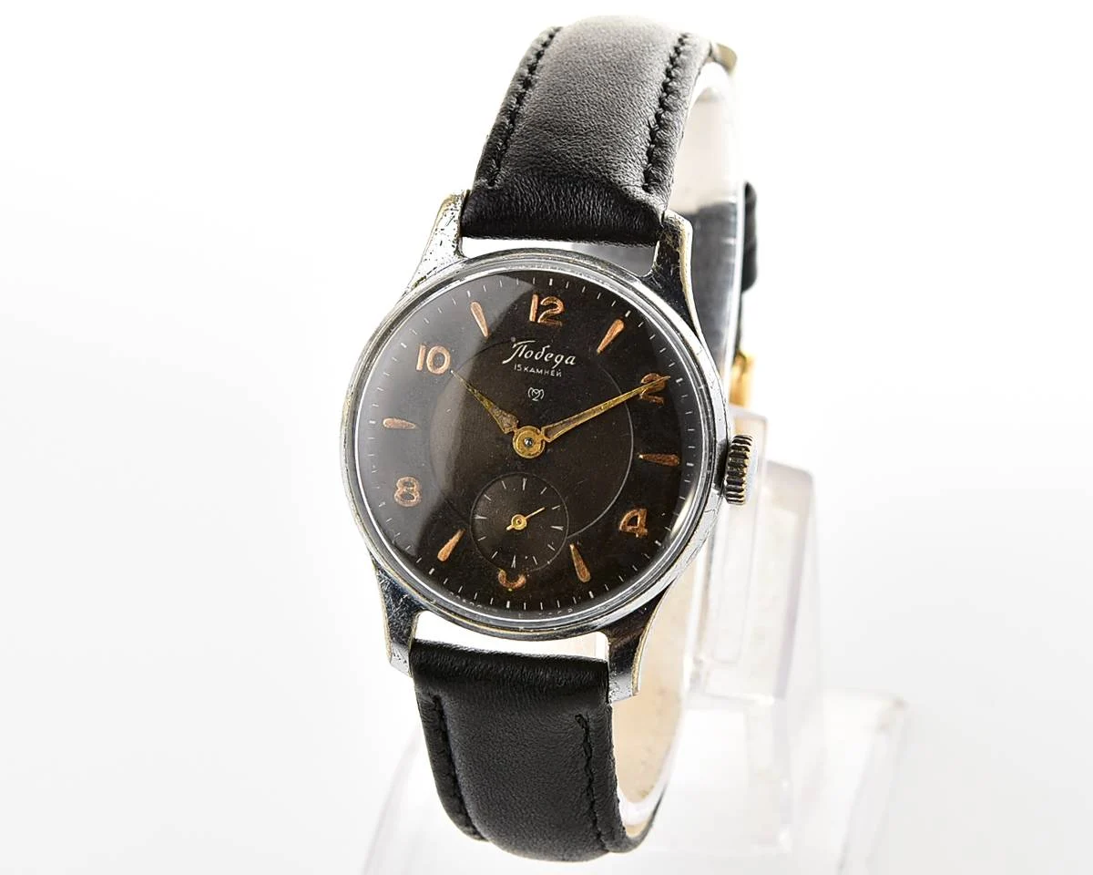 Vintage Soviet mechanical Pobeda watch, 2MChZ from 4th quarter 1958!