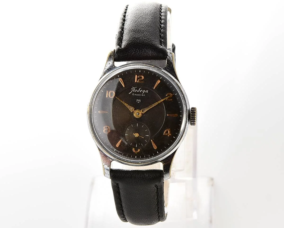 Vintage Soviet mechanical Pobeda watch, 2MChZ from 4th quarter 1958!
