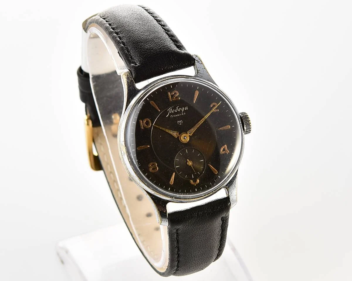 Vintage Soviet mechanical Pobeda watch, 2MChZ from 4th quarter 1958!