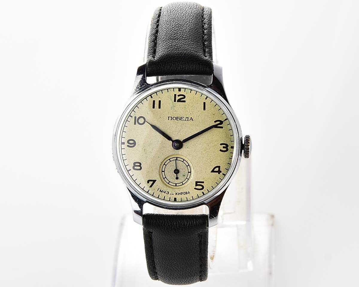Vintage soviet mechanical POBEDA, 1MChZ, 3rd quarter of 1952!