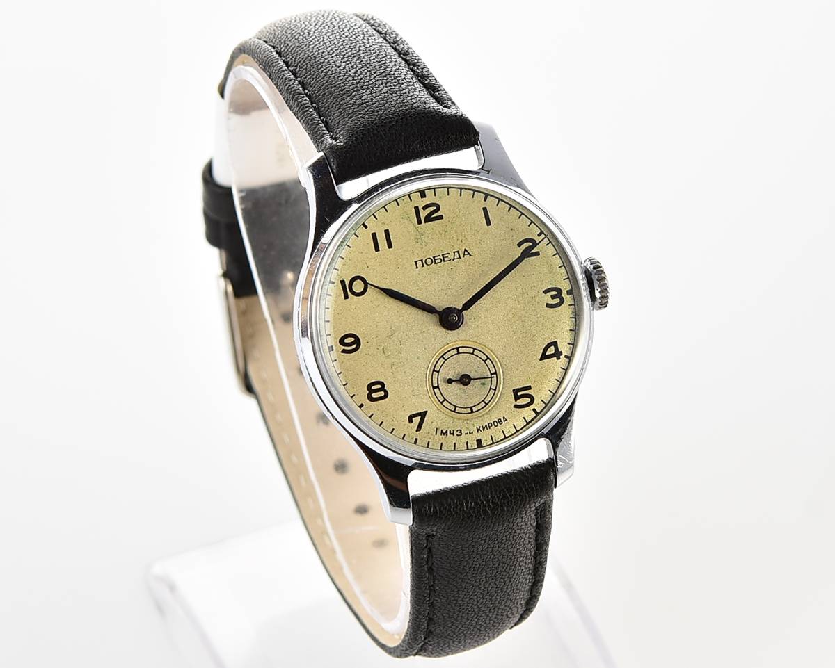 Vintage soviet mechanical POBEDA, 1MChZ, 3rd quarter of 1952!