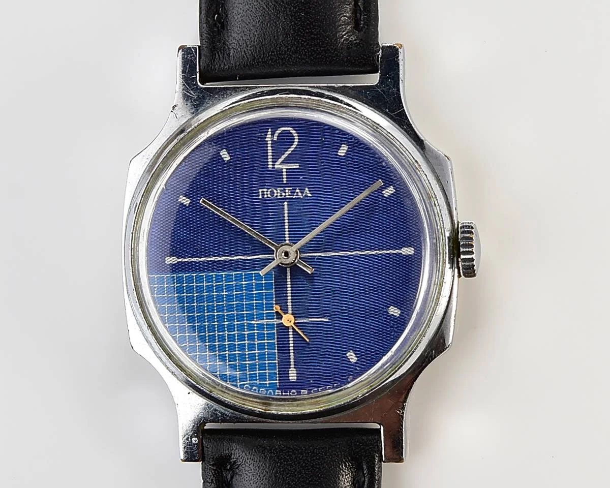 Pobeda Soviet mechanical wristwatch