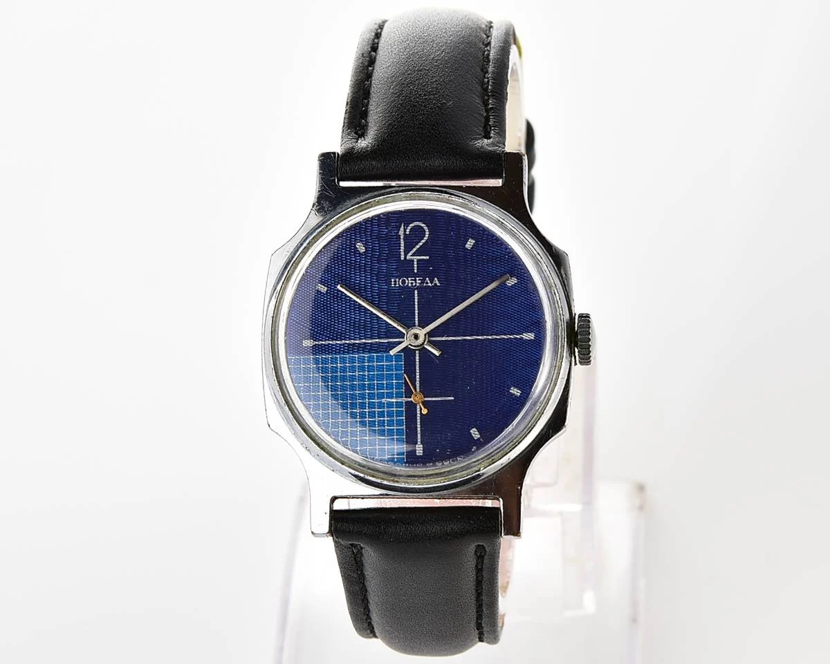 Pobeda Soviet mechanical wristwatch