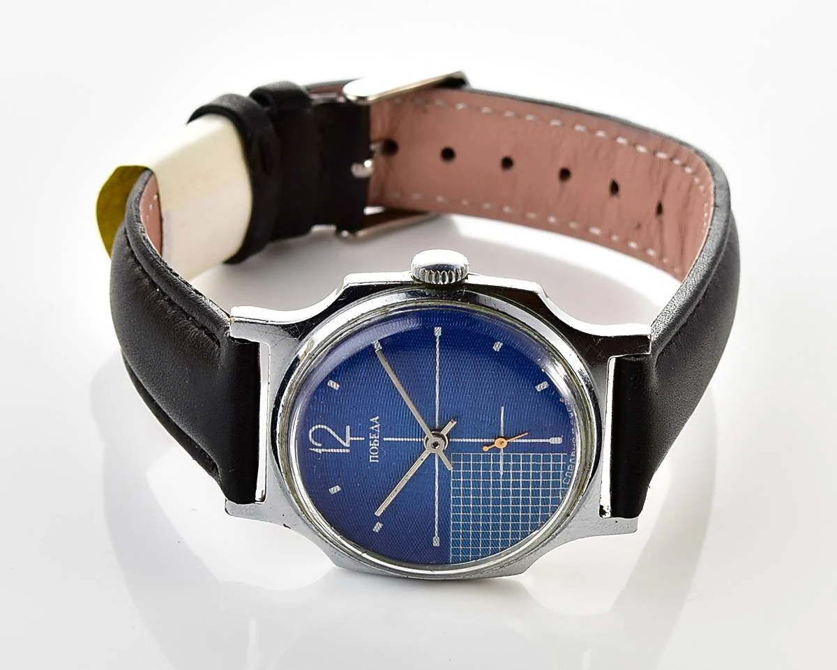 Pobeda Soviet mechanical wristwatch