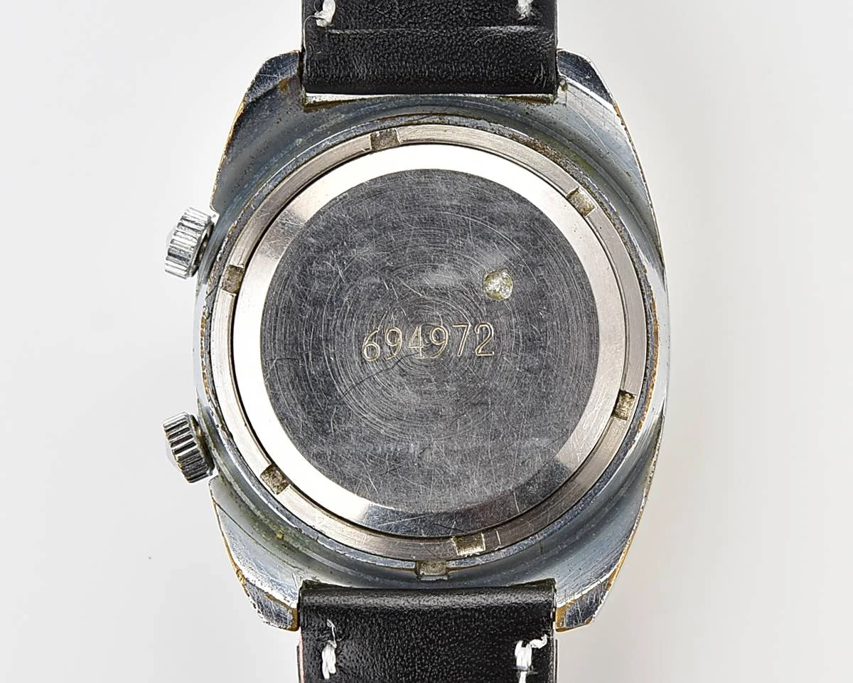 Vintage Soviet Poljot-cricket mechanical watch with alarm function