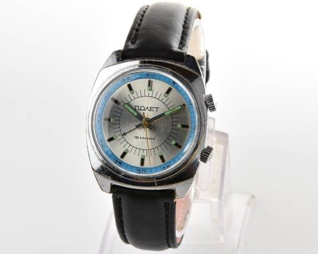 Vintage soviet POLJOT-cricket mechanical watch with alarm function