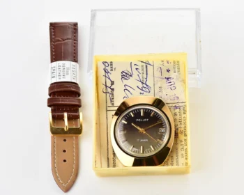 TIME CAPSULE: Soviet gold-plated Poljot mechanical wristwatch - New Old Stock (NOS)!