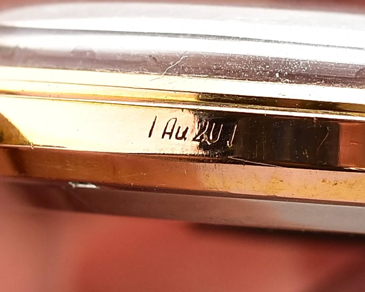 Beautiful automatic vintage gold-plated watch Poljot De Luxe!