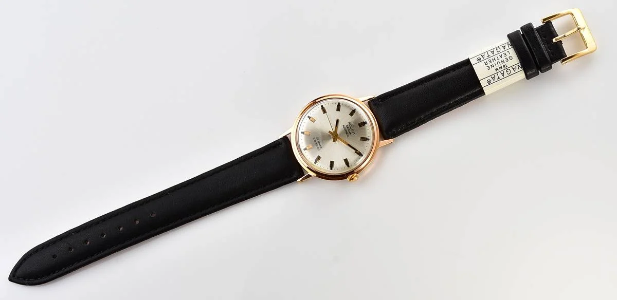 Beautiful automatic vintage gold-plated watch Poljot De Luxe!