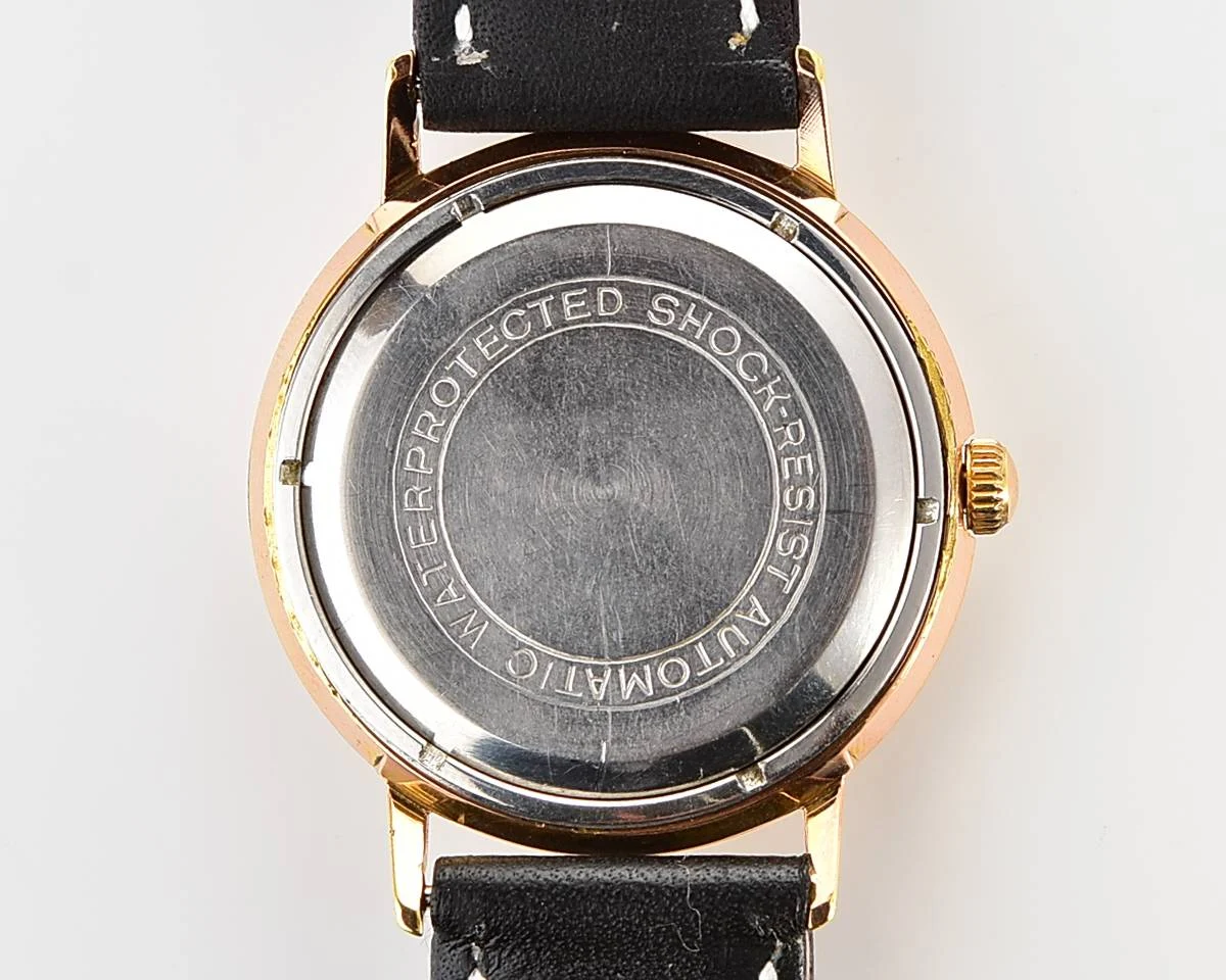 Beautiful automatic vintage gold-plated watch Poljot De Luxe!