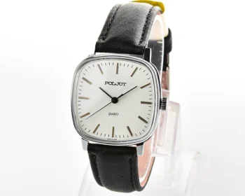 Soviet Poljot watch with quartz movement
