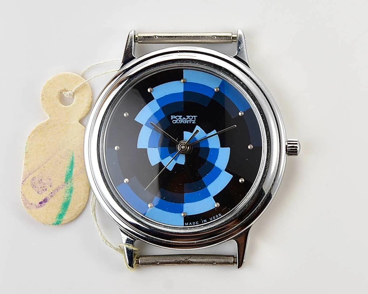 TIME CAPSULE: Soviet Poljot wrist watch with quartz movement – New Old Stock (NOS)!