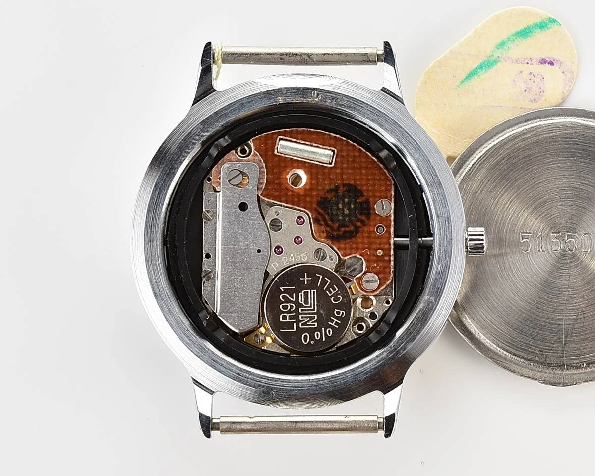 TIME CAPSULE: Soviet Poljot wrist watch with quartz movement – New Old Stock (NOS)!